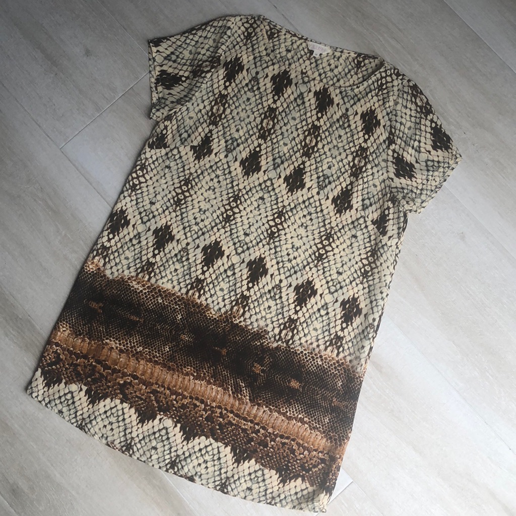 Python Print Mini Dress